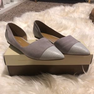 Franco Sarto Aubin pointed toe flats. Size 9